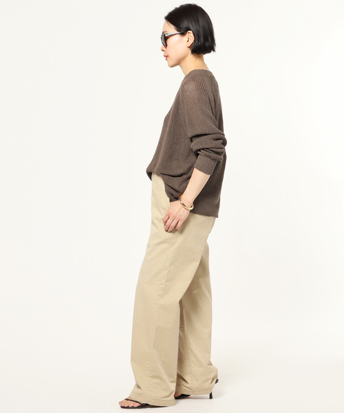 AP STUDIO（エーピーストゥディオ）の「SCENTOF チノパンツ（チノパンツ・レディース・ベージュ・38/36）」の5枚目の写真