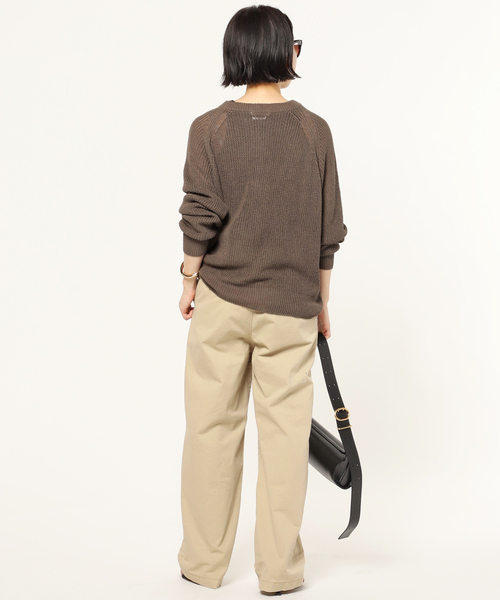 AP STUDIO（エーピーストゥディオ）の「SCENTOF チノパンツ（チノパンツ・レディース・ベージュ・38/36）」の6枚目の写真