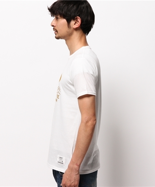 OUTLET(アウトレット)の「【CIAOPANIC TYPY】BetterプリントTee(Tシャツ/カットソー・メンズ・グレー/ピンク/ホワイト・LARGE/SMALL/MEDIUM)」の5枚目の写真