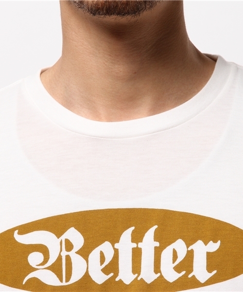 OUTLET(アウトレット)の「【CIAOPANIC TYPY】BetterプリントTee(Tシャツ/カットソー・メンズ・グレー/ピンク/ホワイト・LARGE/SMALL/MEDIUM)」の7枚目の写真