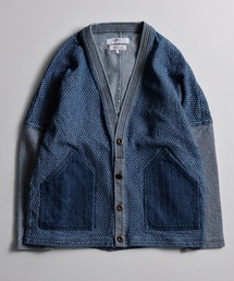 FDMTL/ファンダメンタル/PATCHWORK CARDIGAN 3YR WASH