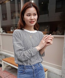 CORNERS | シーアボーダープルオーバー(Tシャツ/カットソー)