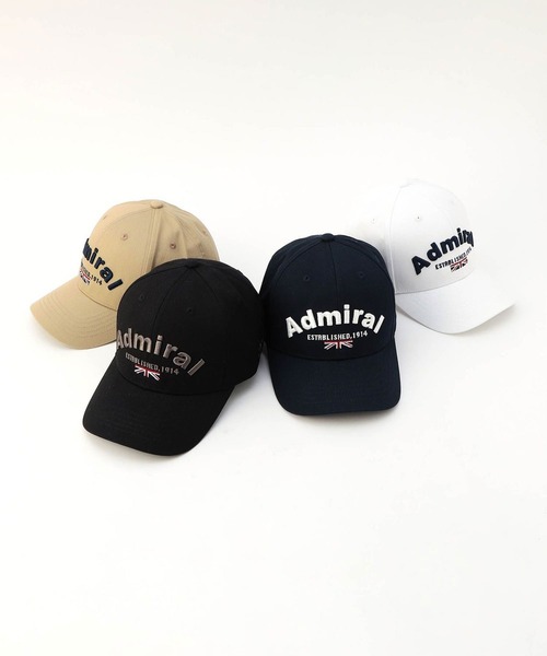 NICOLE CLUB FOR MEN（ニコルクラブフォーメン）の「Admiral別注キャップ（キャップ・メンズ・ホワイト/キナリ/ブラック/ネイビー・FREE）」の12枚目の写真