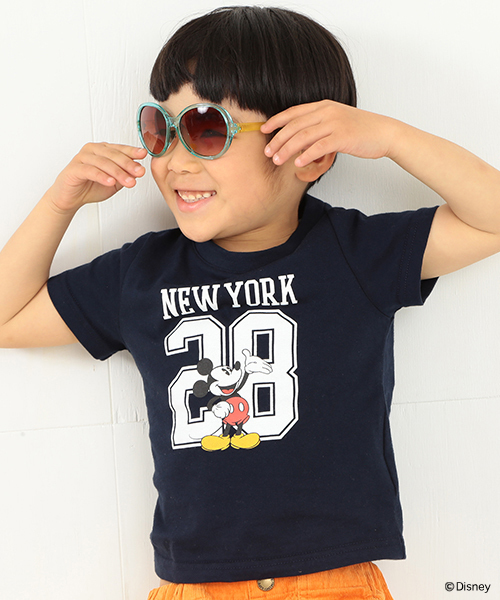 B:MING by BEAMS(ビーミングバイビームス)の「Disney|ビーミング ライフストア / プリントTシャツ NEW YORK(Tシャツ/カットソー・キッズ・ネイビー/グレー・100/120/150/140/110/130/80/90)」の18枚目の写真