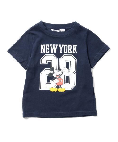 B:MING by BEAMS(ビーミングバイビームス)の「Disney|ビーミング ライフストア / プリントTシャツ NEW YORK(Tシャツ/カットソー・キッズ・ネイビー/グレー・100/120/150/140/110/130/80/90)」の6枚目の写真