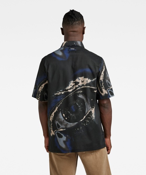 G-STAR(ジースター)の「FESTIVAL SHIRT/総柄シャツ(シャツ/ブラウス・メンズ・ブルー系その他/ブルー系その他2・LARGE/MEDIUM/SMALL/X-SMALL/X-LARGE)」の9枚目の写真