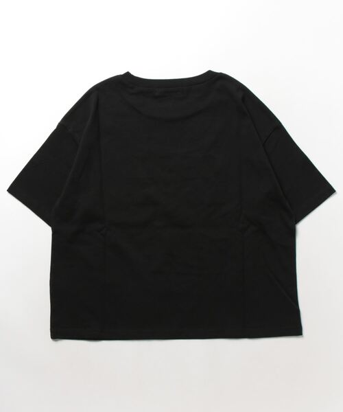 CECIL McBEE(セシルマクビー)の「リバイバルロゴTシャツ(Tシャツ/カットソー・レディース・オフホワイト/ブラック・MEDIUM)」の3枚目の写真