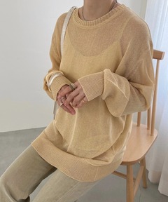 kotohayokozawa Cutting Short Knit（ニット/セーター