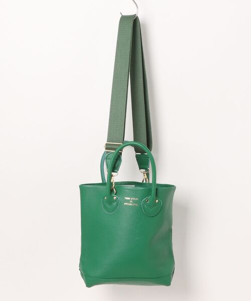 YOUNG&OLSEN The DRYGOODS STORE（ヤングアンドオルセン）の「【YOUNG&OLSEN】EMBOSSED LEATHER HAVERSACK S（ハンドバッグ・レディース・ブラウン/ベージュ系その他2/ブルー/ブラック/ベージュ/ブラウン系その他2/ブルー系その他2/グレー系その他2/ブラウン系その他3/ベージュ系その他3/グレー系その他3/グリーン・FREE）」の10枚目の写真