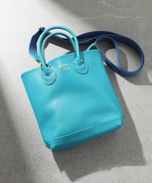 【YOUNG&OLSEN】EMBOSSED LEATHER HAVERSACK S