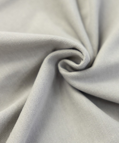 NYLAUS（ナイラス）の「レギュラーシルエット 鹿の子 胸ポケット付き ポロシャツ（ポロシャツ・メンズ・ベージュ/ブラック/ブルーグレー/ワイン/ネイビー/ホワイト/グレー・L/LL/M）」の10枚目の写真