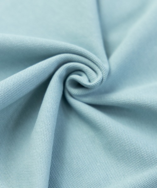 NYLAUS（ナイラス）の「レギュラーシルエット 鹿の子 胸ポケット付き ポロシャツ（ポロシャツ・メンズ・ベージュ/ブラック/ブルーグレー/ワイン/ネイビー/ホワイト/グレー・L/LL/M）」の15枚目の写真