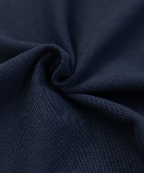 NYLAUS（ナイラス）の「レギュラーシルエット 鹿の子 胸ポケット付き ポロシャツ（ポロシャツ・メンズ・ベージュ/ブラック/ブルーグレー/ワイン/ネイビー/ホワイト/グレー・L/LL/M）」の13枚目の写真