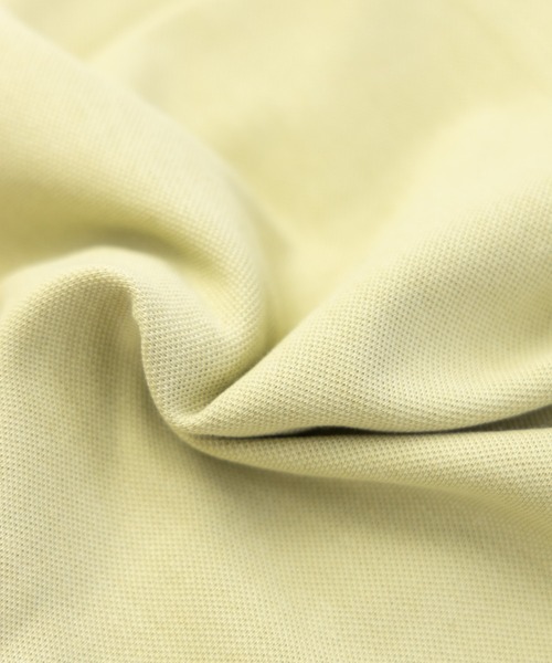 NYLAUS（ナイラス）の「レギュラーシルエット 鹿の子 胸ポケット付き ポロシャツ（ポロシャツ・メンズ・ベージュ/ブラック/ブルーグレー/ワイン/ネイビー/ホワイト/グレー・L/LL/M）」の16枚目の写真