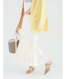 Te chichi | ラッセルレースマーメイドスカート(スカート)