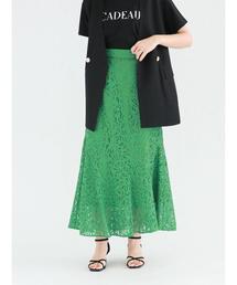 Te chichi | ラッセルレースマーメイドスカート(スカート)