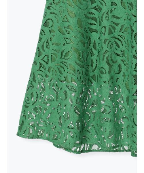 Te chichi（テチチ）の「ラッセルレースマーメイドスカート（スカート・レディース・ネイビー/グリーン/オフホワイト・ﾌﾘ-）」の16枚目の写真