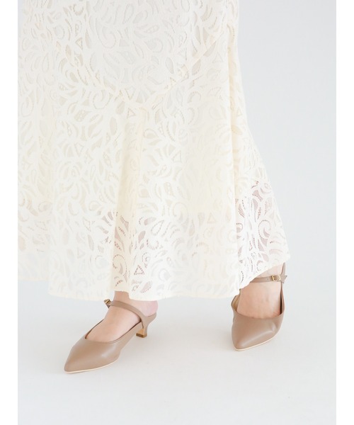 Te chichi（テチチ）の「ラッセルレースマーメイドスカート（スカート・レディース・ネイビー/グリーン/オフホワイト・ﾌﾘ-）」の13枚目の写真