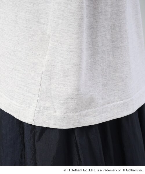 GOOD ROCK SPEED（グッドロックスピード）の「◆【LIFE×GOOD ROCK SPEED】 LIFEフォトTシャツ（Tシャツ/カットソー・レディース・アイボリー/ブラック/グレー・02）」の10枚目の写真