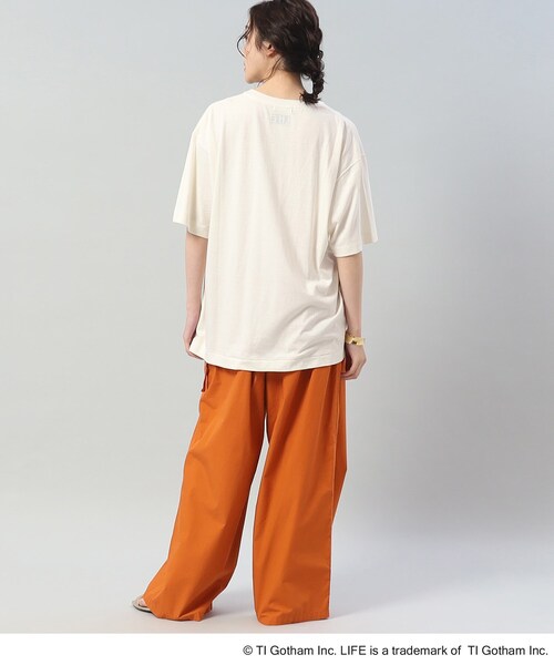 GOOD ROCK SPEED（グッドロックスピード）の「◆【LIFE×GOOD ROCK SPEED】 LIFEフォトTシャツ（Tシャツ/カットソー・レディース・アイボリー/ブラック/グレー・02）」の19枚目の写真