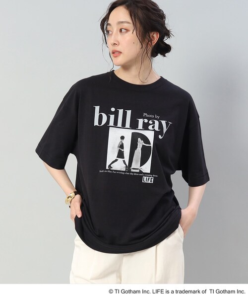 GOOD ROCK SPEED（グッドロックスピード）の「◆【LIFE×GOOD ROCK SPEED】 LIFEフォトTシャツ（Tシャツ/カットソー・レディース・アイボリー/ブラック/グレー・02）」の21枚目の写真