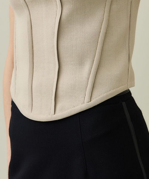 MATURED（マチュアード）の「【MATURED/マチュアード】ニットビスチェ（ニット/セーター・レディース・ダークグリーン/ブラック・FREE）」の17枚目の写真