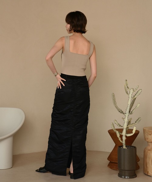 MATURED（マチュアード）の「【MATURED/マチュアード】ニットビスチェ（ニット/セーター・レディース・ダークグリーン/ブラック・FREE）」の4枚目の写真