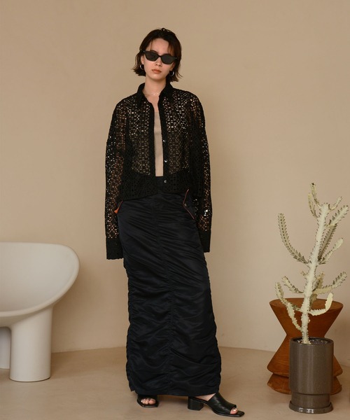 MATURED（マチュアード）の「【MATURED/マチュアード】ニットビスチェ（ニット/セーター・レディース・ダークグリーン/ブラック・FREE）」の7枚目の写真