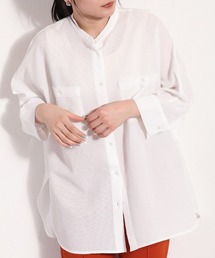 cepo | シアーポリサッカー ドルマンシャツ　セットアップ可能(シャツ/ブラウス)