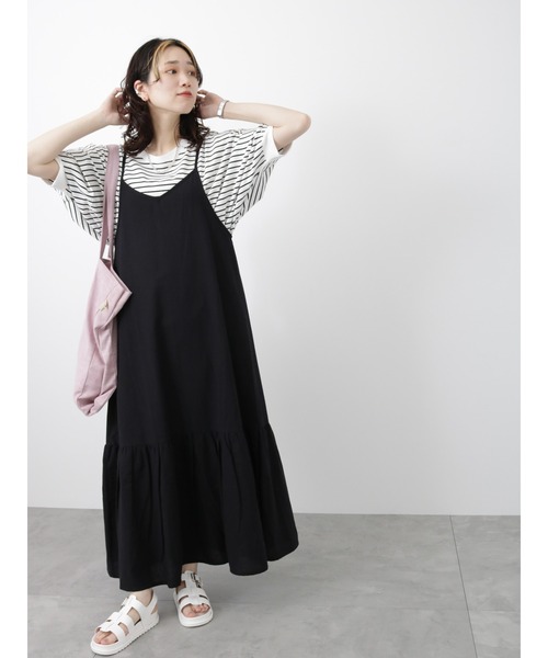 Samansa Mos2 blue(サマンサモスモスブルー)の「厚底グルカサンダル(サンダル・レディース・ブラック/ブラウン/オフホワイト・MEDIUM/LARGE)」の12枚目の写真