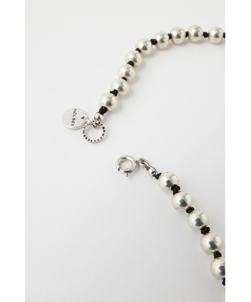 MOUSSY（マウジー）の「S BALL ネックレス（ネックレス・レディース・シルバー・FREE）」の5枚目の写真