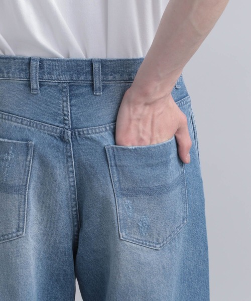 HARE（ハレ）の「アブストダメージデニムパンツ(HARE)（デニムパンツ