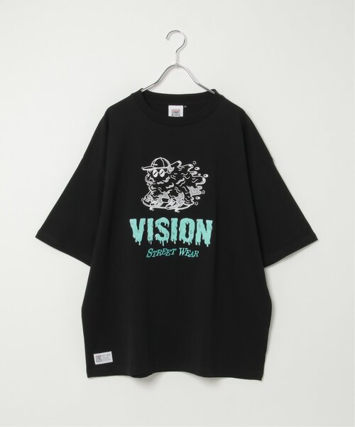 VISION STREET WEAR(ヴィジョンストリートウェア)の「VISION STREET WEAR ヴィジョンストリートウェア モンスタースケーターオーバーTシャツ(Tシャツ/カットソー・メンズ・ブラック/ホワイト/ピンク・M/L)」の14枚目の写真