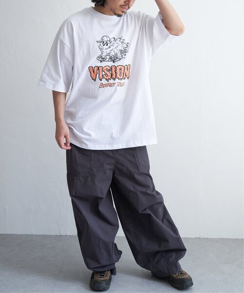 VISION STREET WEAR(ヴィジョンストリートウェア)の「VISION STREET WEAR ヴィジョンストリートウェア モンスタースケーターオーバーTシャツ(Tシャツ/カットソー・メンズ・ブラック/ホワイト/ピンク・M/L)」の17枚目の写真