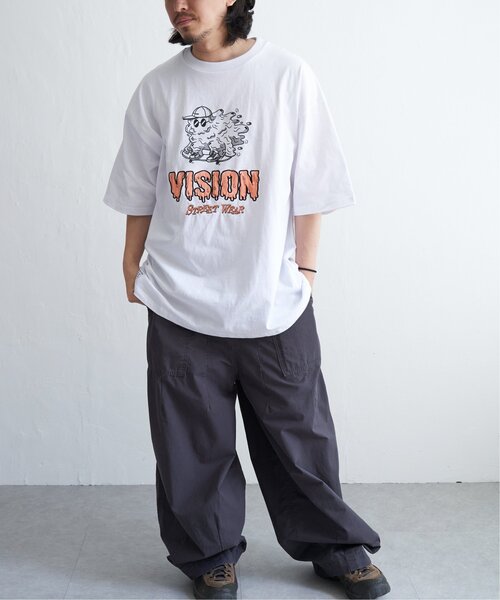 VISION STREET WEAR(ヴィジョンストリートウェア)の「VISION STREET WEAR ヴィジョンストリートウェア モンスタースケーターオーバーTシャツ(Tシャツ/カットソー・メンズ・ブラック/ホワイト/ピンク・M/L)」の19枚目の写真