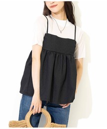 ANAP | シアーインナーふくれジャガードキャミソール セット(Tシャツ/カットソー)