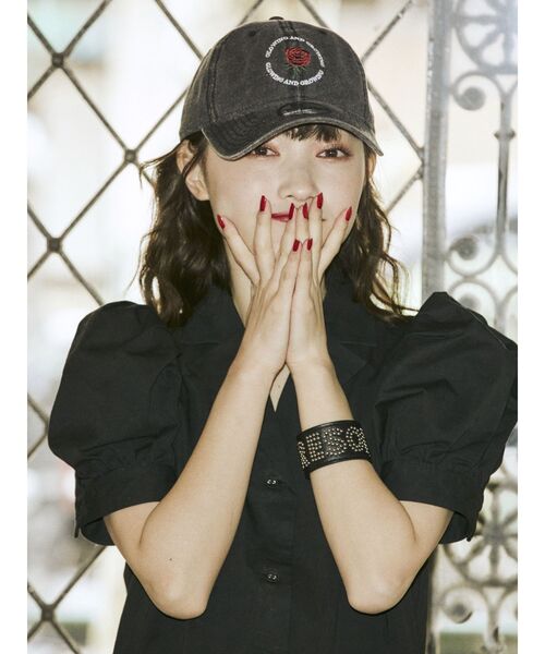 jouetie（ジュエティ）の「スタッズロゴブレスレット（ブレスレット・レディース・オフホワイト/ブラック/ボルドー・FREE）」の10枚目の写真