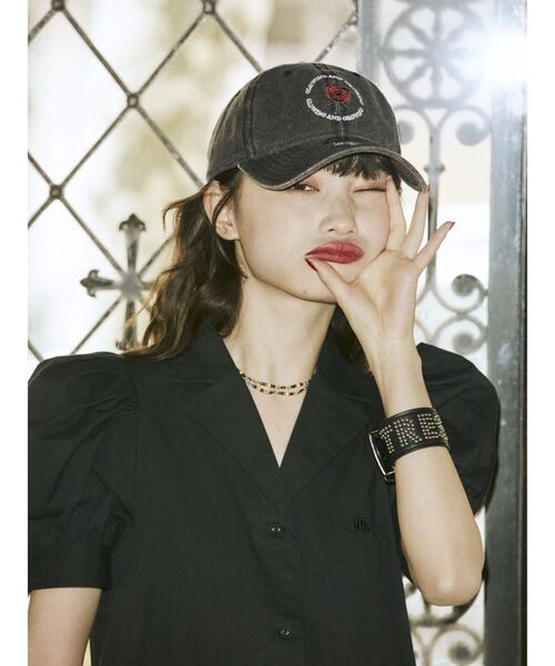 jouetie（ジュエティ）の「スタッズロゴブレスレット（ブレスレット・レディース・オフホワイト/ブラック/ボルドー・FREE）」の12枚目の写真