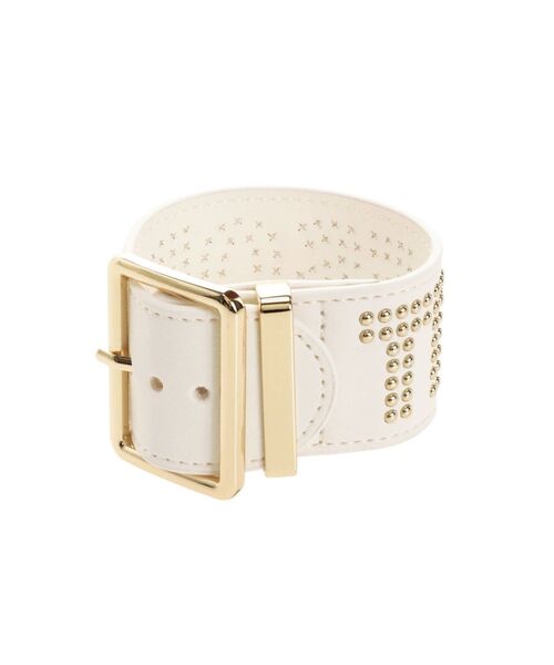 jouetie（ジュエティ）の「スタッズロゴブレスレット（ブレスレット・レディース・オフホワイト/ブラック/ボルドー・FREE）」の22枚目の写真