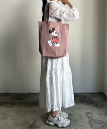 Coperni x Disney限定コラボ◆ミッキー レザートートバッグ セール】 【Disney】ミッキーチャーム付きフェイクレザートート
