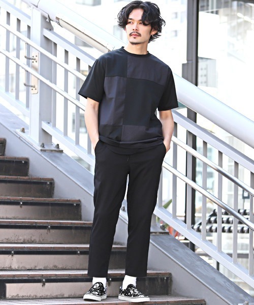 LUXSTYLE(ラグスタイル)の「Bracciano(ブラッチャーノ)総柄スリッポンシューズ(スリッポン・メンズ・ブルー系その他2/レオパード/ブラック系その他/ブルー系その他・25.5/26/27/26.5)」の8枚目の写真