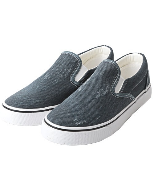 LUXSTYLE(ラグスタイル)の「Bracciano(ブラッチャーノ)総柄スリッポンシューズ(スリッポン・メンズ・ブルー系その他2/レオパード/ブラック系その他/ブルー系その他・25.5/26/27/26.5)」の12枚目の写真