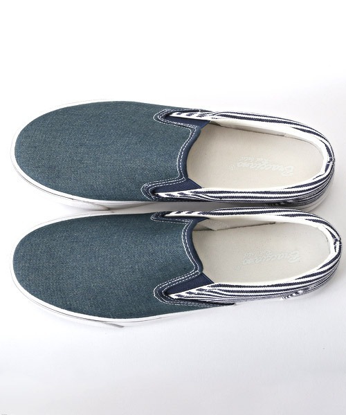 LUXSTYLE(ラグスタイル)の「Bracciano(ブラッチャーノ)総柄スリッポンシューズ(スリッポン・メンズ・ブルー系その他2/レオパード/ブラック系その他/ブルー系その他・25.5/26/27/26.5)」の14枚目の写真