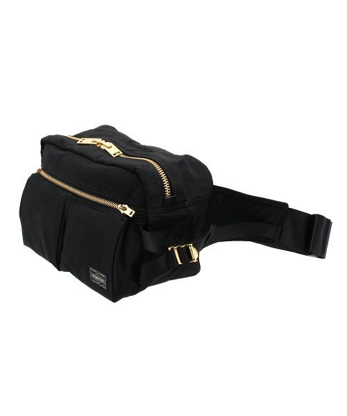 PORTER（ポーター）の「PORTER DRAFT WAIST BAG <B印 YOSHIDA SELECT>（ボディバッグ/ウエストポーチ・メンズ・ブラック/ネイビー/ベージュ・ONE SIZE）」の4枚目の写真
