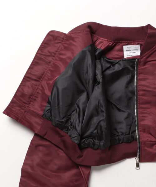 Burner（バーナー）の「【OKUOKU　0909】MA-1 / ショート丈 oku-outer-606246297042-60 U MC（MA-1・レディース・A/C/B・FREE）」の6枚目の写真