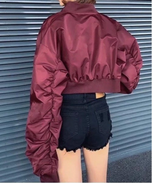 Burner（バーナー）の「【OKUOKU　0909】MA-1 / ショート丈 oku-outer-606246297042-60 U MC（MA-1・レディース・A/C/B・FREE）」の16枚目の写真