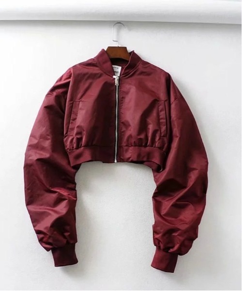 Burner（バーナー）の「【OKUOKU　0909】MA-1 / ショート丈 oku-outer-606246297042-60 U MC（MA-1・レディース・A/C/B・FREE）」の15枚目の写真