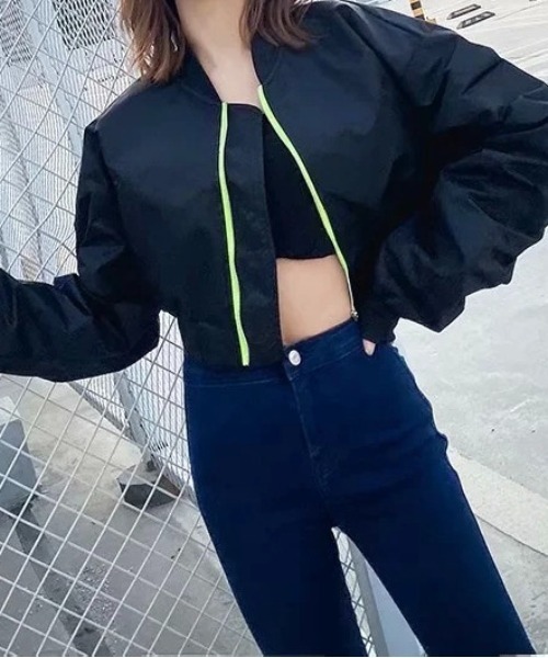 Burner（バーナー）の「【OKUOKU　0909】MA-1 / ショート丈 oku-outer-606246297042-60 U MC（MA-1・レディース・A/C/B・FREE）」の14枚目の写真