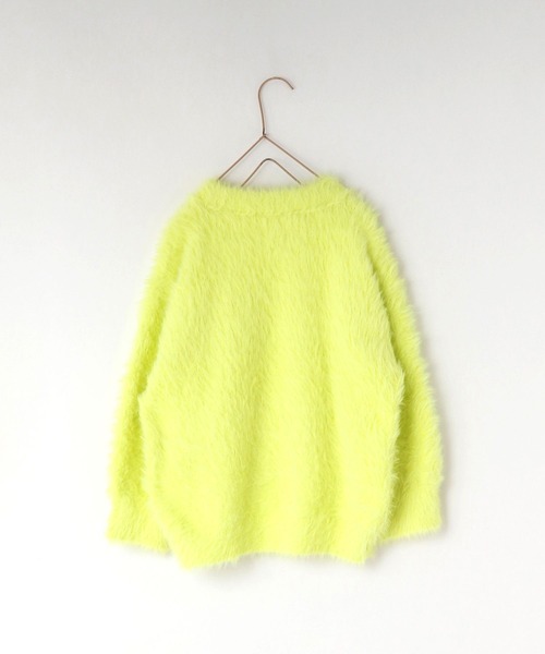LOWRYS FARM（ローリーズファーム）の「カラーシャギーＢＩＧプルオーバー　973880（ニット/セーター・キッズ・ピンク/イエロー/チャコールグレー・110cm/120cm/130cm/140cm/150cm）」の10枚目の写真
