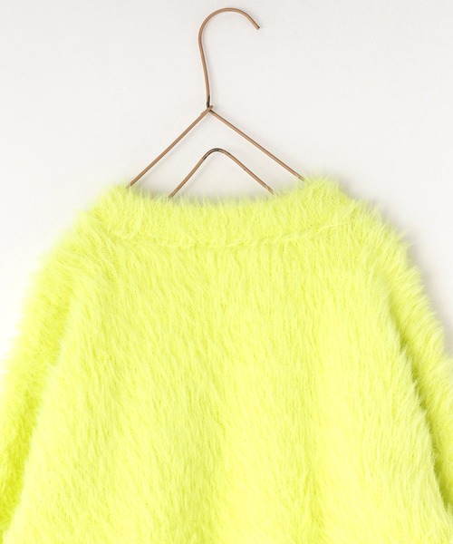 LOWRYS FARM（ローリーズファーム）の「カラーシャギーＢＩＧプルオーバー　973880（ニット/セーター・キッズ・ピンク/イエロー/チャコールグレー・110cm/120cm/130cm/140cm/150cm）」の11枚目の写真